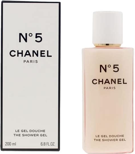 chanel no 5 the shower gel 200ml|chanel 5 gel moussant bath.